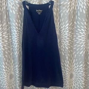 Lilly Pulitzer navy blue tank top
